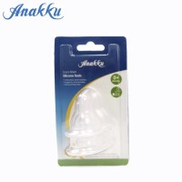 ANAKKU 2PCS SILICONE SHORT TEATS - S