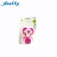 ANAKKU DISNEY 2PK PP SOOTHER (CHERRY) PINK