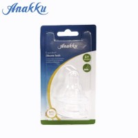 ANAKKU 2PCS SILICONE SHORT TEATS - L