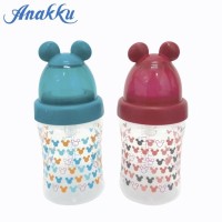 ANAKKU DISNEY BOTTLE 8oz WIDE NECK PP FEEDING BOTTLE (MICKEY HOOD)