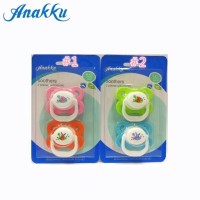 ANAKKU 2PK ORTHODONTIC SOOTHER (6-12M)