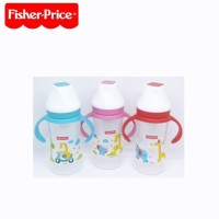 FISHER PRICE WIDENECK BOTTLES 12OZ W HANDLE & ANTICOLIC TUBE