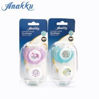 ANAKKU 2PK SYMMETRICAL SOOTHER (6-18M)