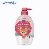 ANAKKU HEAD TO TOE STRAWBERRY YOGURT 750ml (HTTY7501)