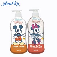 ANAKKU DISNEY BABY HEAD TO TOE 700ml (PEACH)