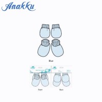 ANAKKU BABY EYELET MITTENS & BOOTIES (B)