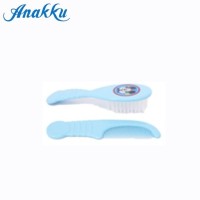 ANAKKU DISNEY BRUSH & COMB SET (BLUE)