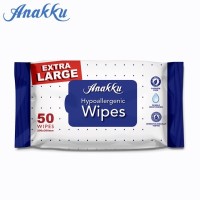 ANAKKU WIPES 50'S XL - HYPOALLERGENIC