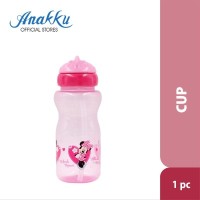 ANAKKU DISNEY FINGER GRIP FLIP TOP W STRAW (PINK)